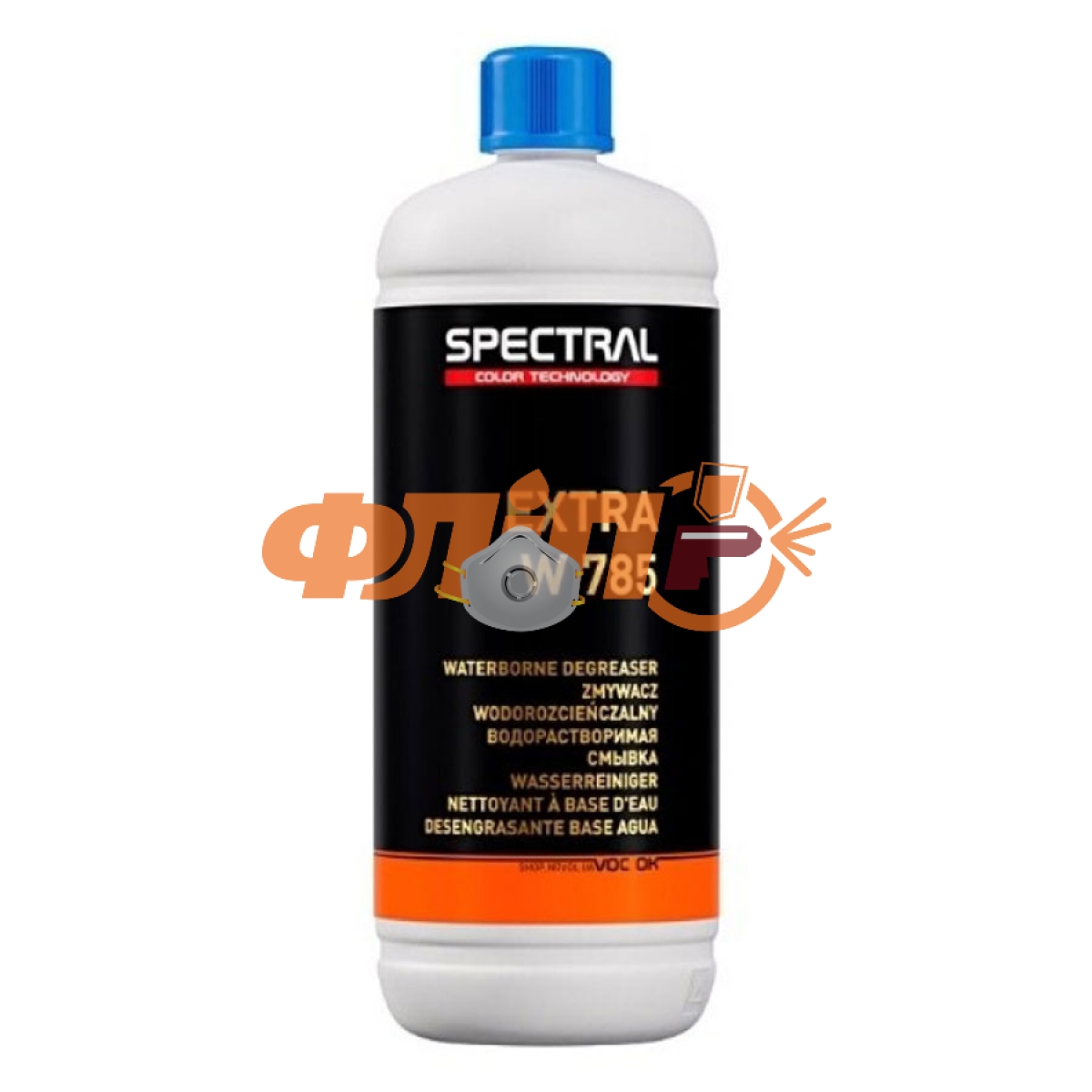 Универсальная смывка силикона Spectral EXTRA W785, 1л фото